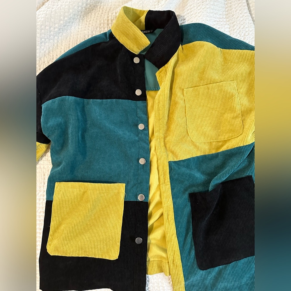 Multi Colored Shacket - Picture 2 of 3